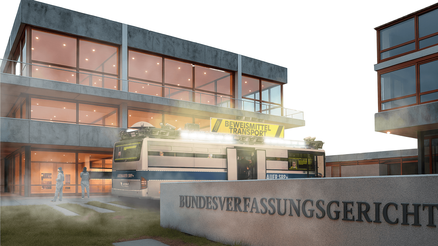 Der Adenauer SRP + vor dem Bundesverfassungsgericht